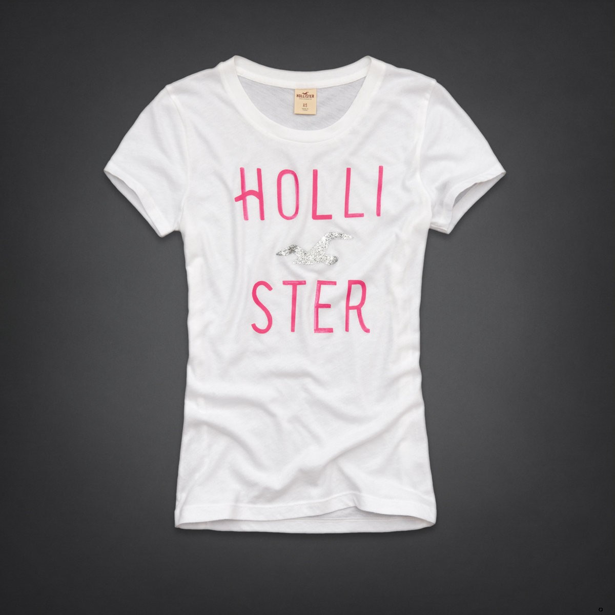 Hollister Mujeres De Cuello Redondo Corto Remera HCO4844 Hollister Mujeres De Cuello Redondo Corto Remera HCO4844